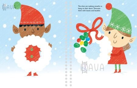 Книга Fingerprint Activities Santa's Workshop - Зображення 3