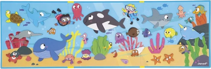 Магнітні історії Janod Морські жителі 30ел - Зображення 2