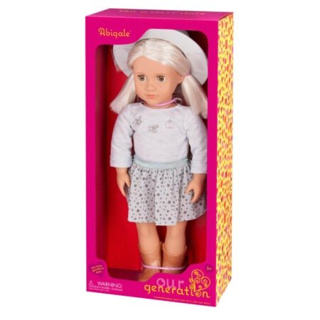 Лялька Our Generation Ебігейл у плісированій спідниці та шапці 46см