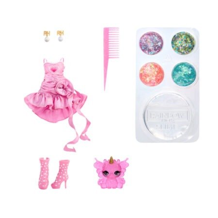 Ігровий набір з лялькою RAINBOW HIGH серії  Rainbow Shimmers  - БЕЛЛА (зі слаймом) - Зображення 2