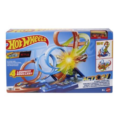 Трек  Шалені віражі та петлі  Hot Wheels - Зображення 3