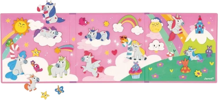 Магнітні історії Janod Єдиноріжки 30ел - Зображення 3