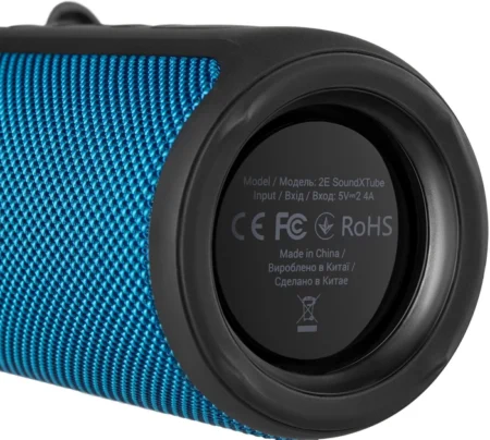 Акустична система 2E SoundXTube TWS, MP3, Wireless, Waterproof Blue - Зображення 3