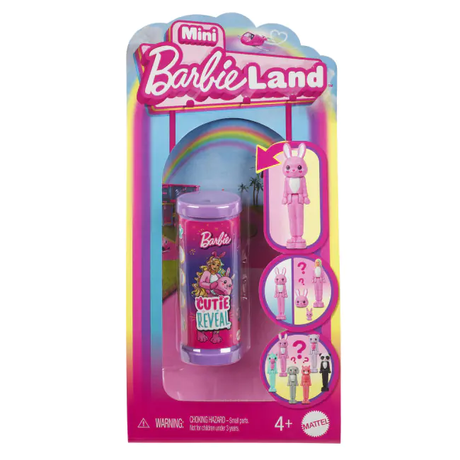 Мінілялечка Barbie  Cutie Reveal  серії  Mini BarbieLand  (сюрприз)