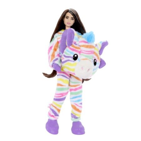 Лялька Barbie  Cutie Reveal  серії  Кольорові пухнастики  – зебрa - Зображення 3
