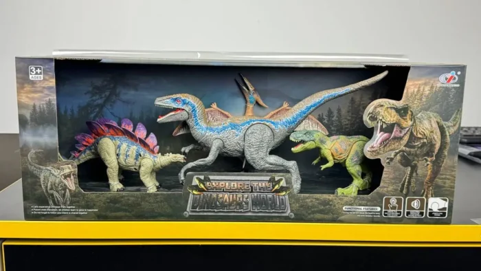 Набір 4шт Ера динозаврів - Зображення 1