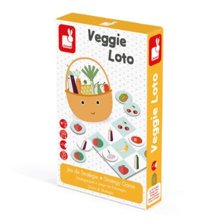 Настільна гра Janod Лото. Овочі J02691