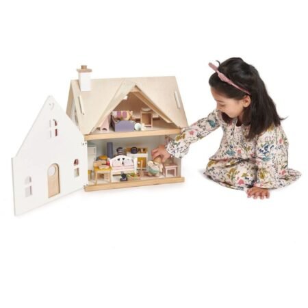 Дерев'яний двоповерховий ляльковий будиночок Tender Leaf  Cottontail Cottage - Зображення 4