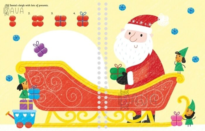 Книга Fingerprint Activities Santa's Workshop - Зображення 5