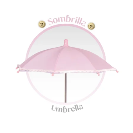 Візок 80574 для ляльки, трансформер,3в1, люлька, кошик, сумка, метал, кор., 37-59-19,5 см. - Зображення 4