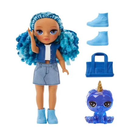 Ігровий набір з лялькою RAINBOW HIGH серії  Littles  - САПФІРА (з аксес.)