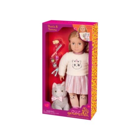 Лялька Our Generation Шила з кошеням Семмі та аксесуарами 46см - Зображення 4