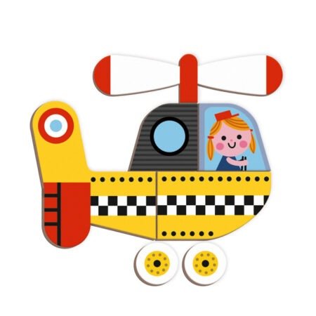 Магнітна книга Janod Транспорт J02715 - Зображення 4