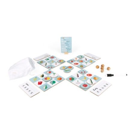 Настільна гра Janod Лото. Овочі J02691 - Зображення 2