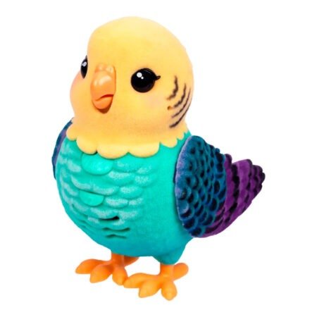 Інтерактивний хвилястий папужка Інді в клітці - Зображення 4