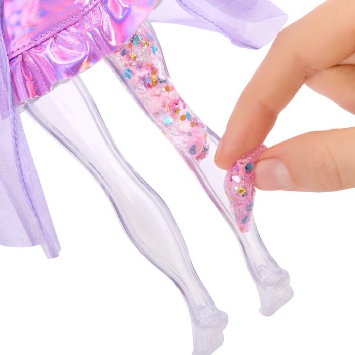 Ігровий набір з лялькою RAINBOW HIGH серії  Rainbow Shimmers  - ВІОЛЕТТА (зі слаймом) - Зображення 5