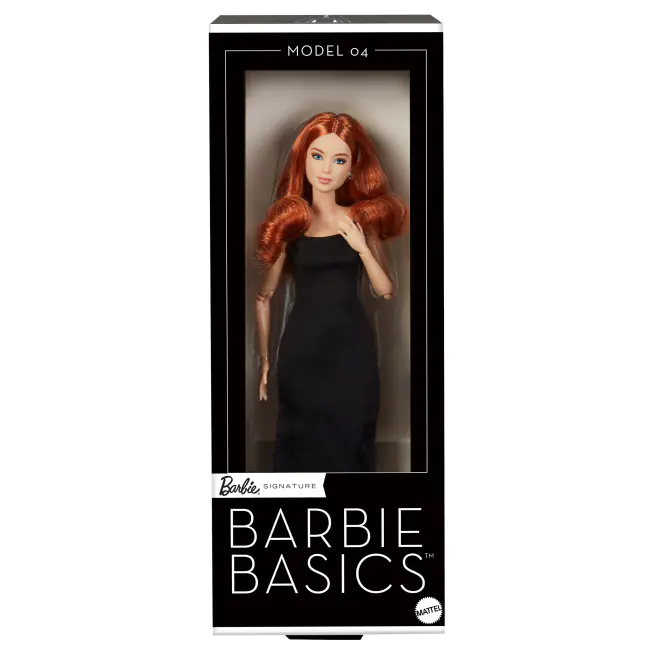 Лялька Barbie Basics №4 – рудоволоса та тендітна