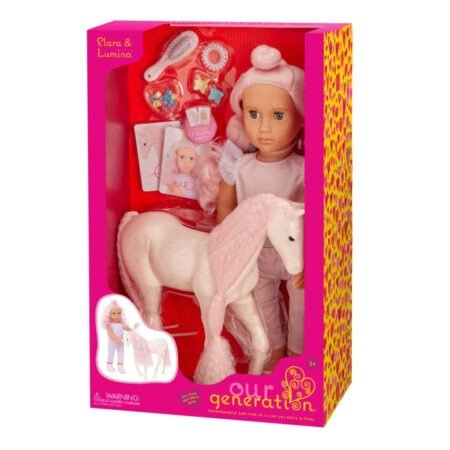 Лялька Our Generation Елара з лошам Люміна та аксесуарами 46см