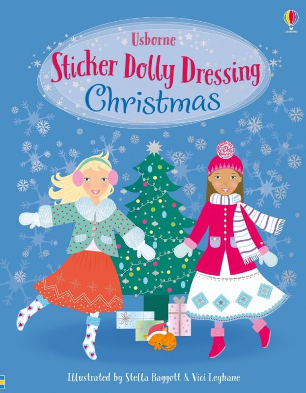 Книга Sticker Dolly Dressing Christmas