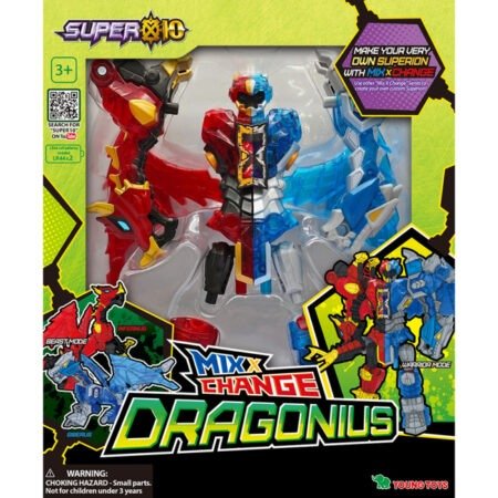 Іграшка-трансформер  SUPER10 MIX Драгоніус
