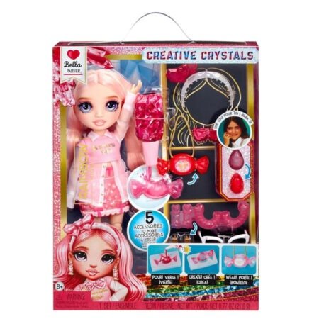 Ігровий набір з лялькою RAINBOW HIGH серії  Creative Crystals  - БЕЛЛА (з аксес.) - Зображення 6