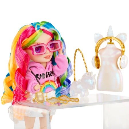 Ігровий набір з лялькою RAINBOW HIGH серії  Creative Crystals  - АМАЯ (з аксес.) - Зображення 6