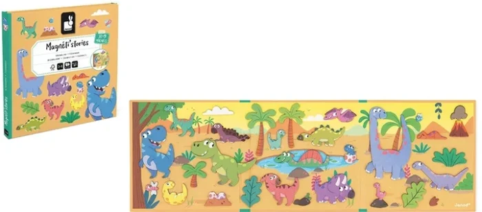 Магнітні історії Janod Динозаври 30ел - Зображення 3