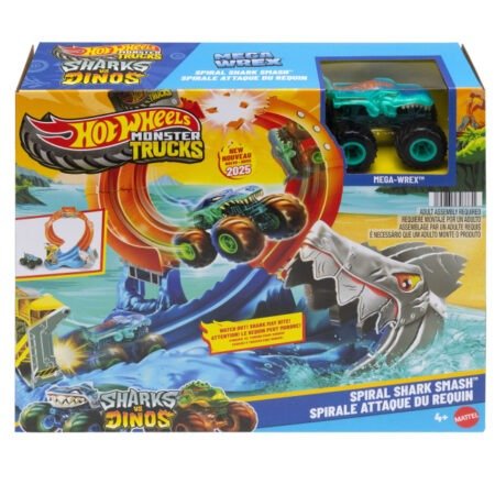 Набір  Монстро-атака акули  Monster Trucks Hot Wheels - Зображення 3