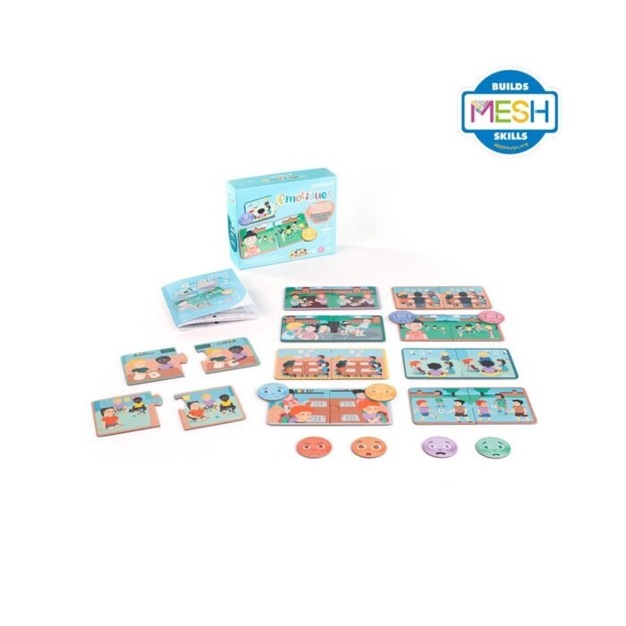 Настільна гра проти булінгу Miniland  Емоції - Зображення 1