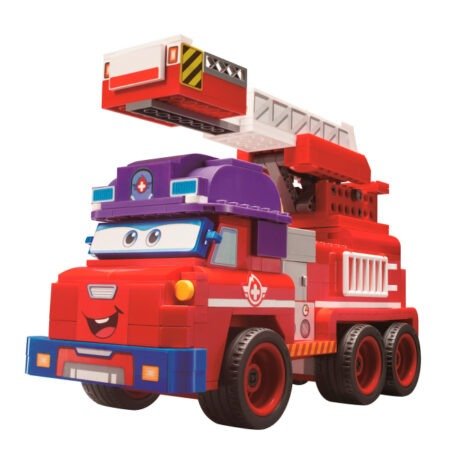 Конструктор Super Wings Small Blocks Buildable Vehicle Set Sparky, Спаркі