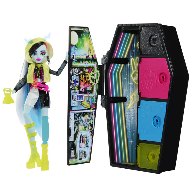 Набір-сюрприз  Жахо-секрети Френкі  серії  Неонові та бомбезні  Monster High