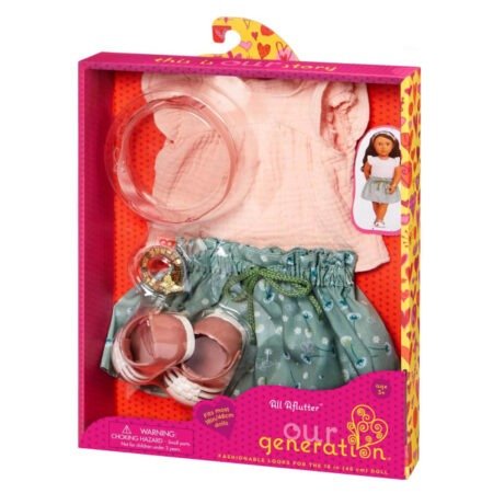 Набір одягу для ляльок Our Generation зі спідницею для прогулянки - Зображення 2