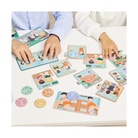 Настільна гра проти булінгу Miniland  Емоції - Зображення 2