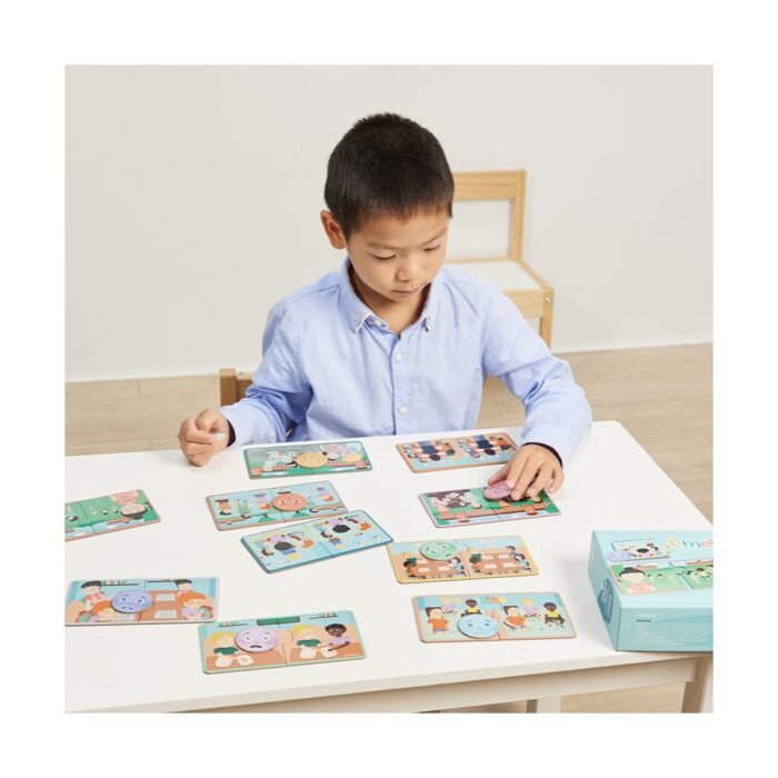 Настільна гра проти булінгу Miniland  Емоції - Зображення 3