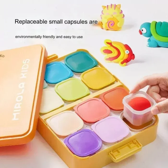 Набiр Play Clay Jar Melo - 12 кольорiв - Зображення 2