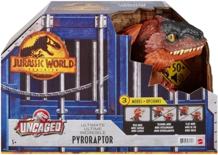 Динозавр Jurassic World Dominion Uncaged Ultimate Pyroraptor Dinosaur Mattel (GYW89)