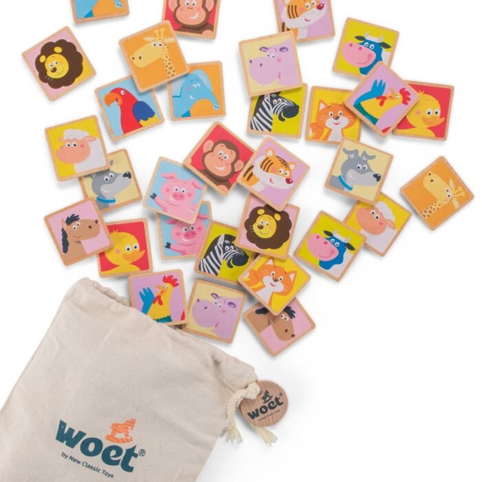 New Classic Toys Гра розвиваюча Пам'ять - Тварини - Зображення 1