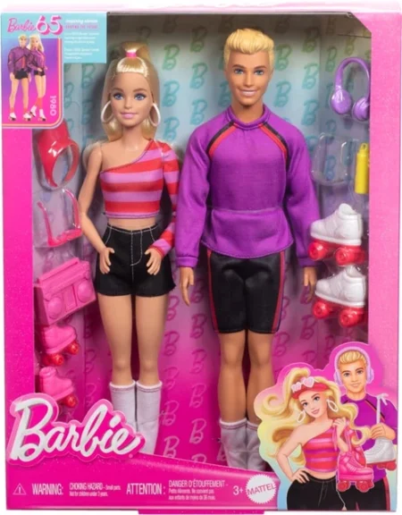 Набір Barbie Fashionistas Барбі та Кен На роликах удвох 
