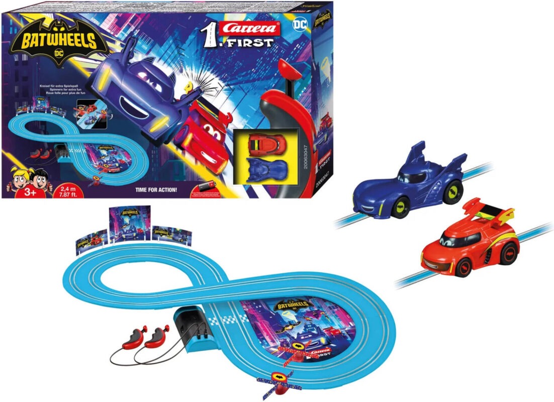 Ексклюзивний трек CARRERA GO Batwheels Time for Action