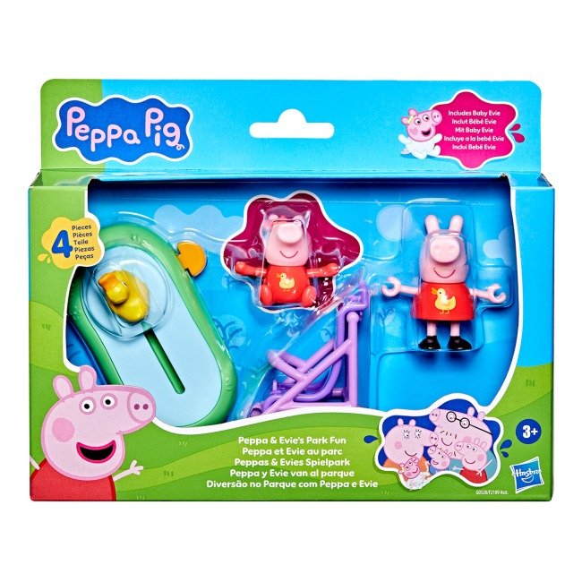1 Ігровий набір PEPPA FIGURINES серії Моменти з Пеппою – СЕСТРИЧКИ НА ПРОГУЛЯНЦІ - Зображення 1