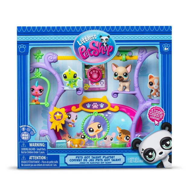 1 Ігровий набір LITTLEST PET SHOP – ШОУ ТАЛАНТІВ (2 фігурки, сцена, аксес.) - Зображення 1