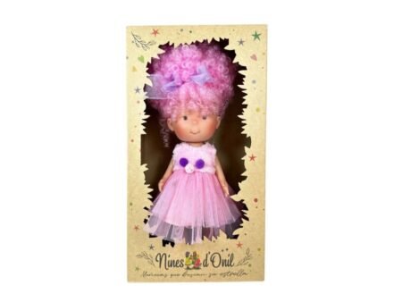 Nines d'Onil: Лялька Піппа з рожевим волоссям, 30см - Зображення 3