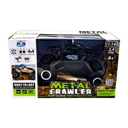 Автомобіль OFF-ROAD CRAWLER з р/к - WHERE THE TRAIL ENDS (матов.чорн., акум. 7.2V, мет.корпус, 1:14) - Зображення 2