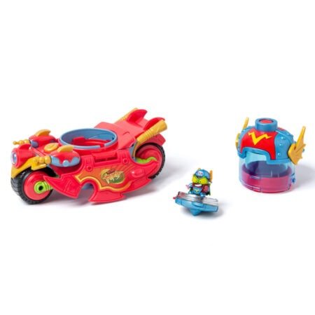 Игровой набор SUPERTHINGS серии «Rivals of Kaboom» – ЯРОСТНАЯ СКОРОСТЬ (машинка, 1 экскл. фигурка)
