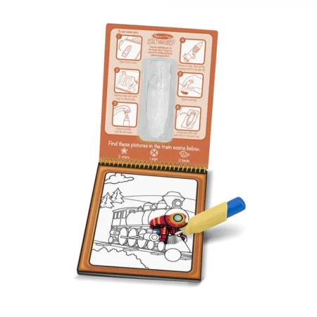 Melissa & Doug. Water WOW: Водна розмальовка з ручкою «Транспорт» - Зображення 2