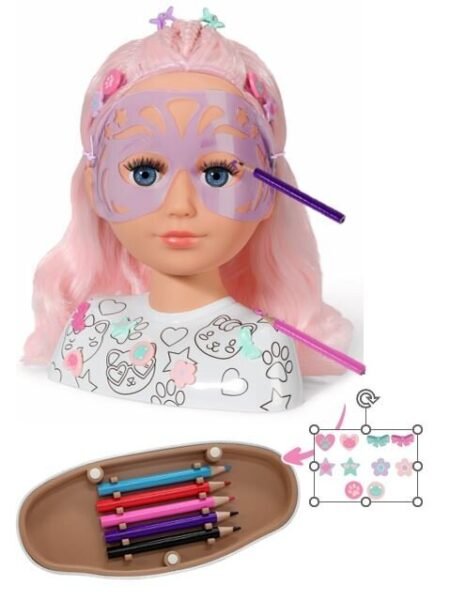 Лялька-manekin Baby born Sister Styling для макіяжу та перукарського мистецтва Принцеса 30 см 836033 - Зображення 2