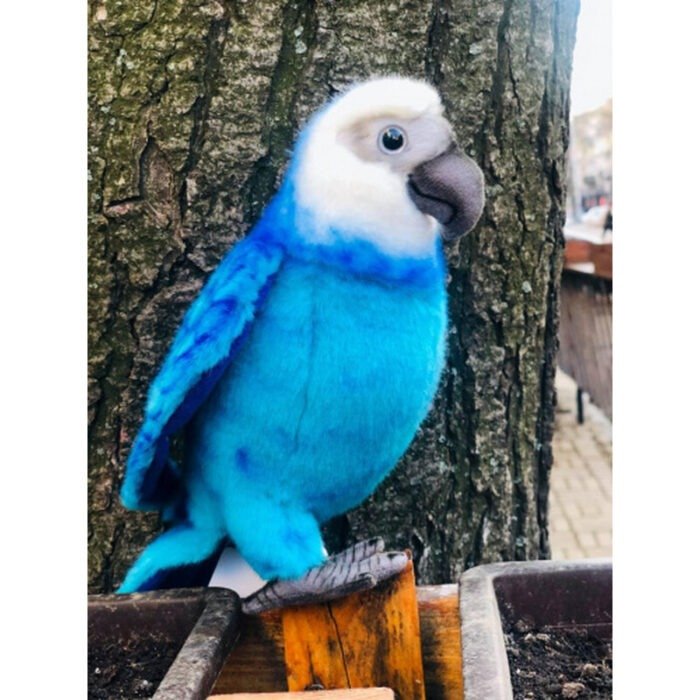 Hansa: М'яка іграшка Ара Спікса, довжина 27см - Зображення 2