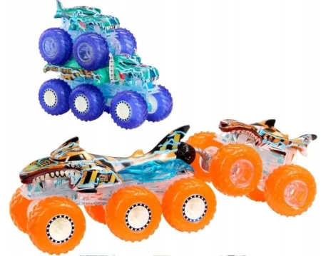 Набір 4 машинки Monster Trucks Mega-Wrex & Tiger Shark - Зображення 2