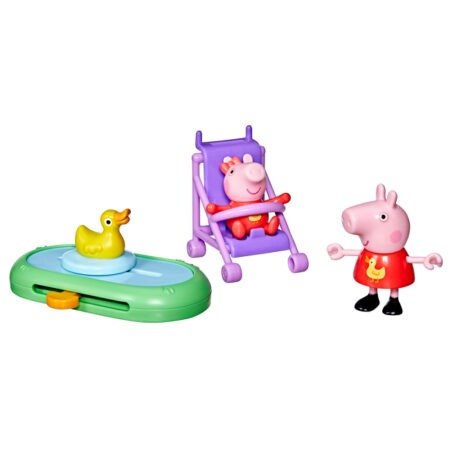 Ігровий набір PEPPA FIGURINES серії  Моменти з Пеппою  – СЕСТРИЧКИ НА ПРОГУЛЯНЦІ - Зображення 2