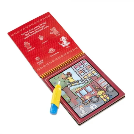 Melissa & Doug. Water WOW: Водна розмальовка з ручкою «Транспорт» - Зображення 3